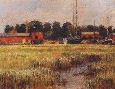 robinson the ship yard, cos cob 1894. 