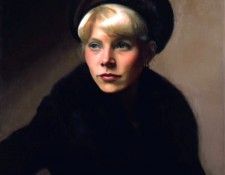 Portrait of the Artists Wife Linda. , 