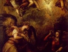 TIZIANO ANNUNCIATION CHURCH OF SAN SALVADOR VENICE.  ( )
