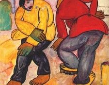 malevich floor polishers 1911-12. , 