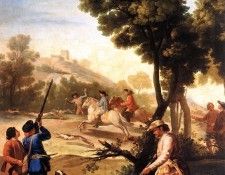 GOYA Francisco de The Quail Shoot. ���� � ���������, ��������� ��
