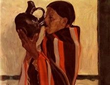 Ufer Walter Taos Indian Drinking. Ufer, �������