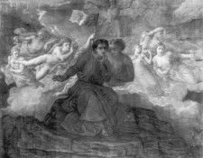 janmot louis le poeme de l ame x 7 l espirit du mal. Janmot,  -