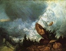 Turner Joseph Mallord William The Fall of an Avalanche in the Grisons. ,   
