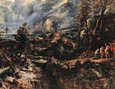 Rubens Stormy Landscape. ������, ����� �����