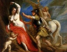 Thulden van Theodoor Perseus frees Andromeda Sun. Thulden,  