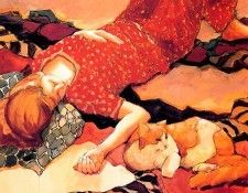 bs-ahp- Connie Dillman- Afternoon Nap. , 