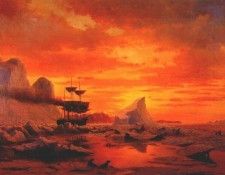 bradford the ice dwellers watching the invaders c1870. ��������, ������