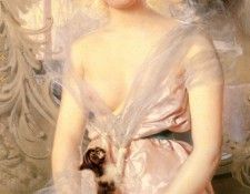 Corcos Vittorio Matteo The New Kitten. ,  