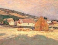 robinson a farm house in giverny c1890. ��������