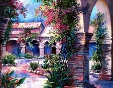 Aaw085 Yvonne Hall San Juan Capistrano Mission sqs. ���, �����