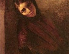 Jerichau Baumann Anna Maria Elisabeth A Young Girl. ,    Baumann