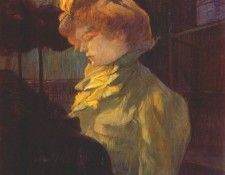 lautrec the modiste 1900. -,  
