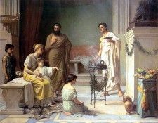 ger-Waterhouse-ASickChildBroughtInto theTempleOfAesculapius. ,  