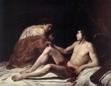 GENTILESCHI Orazio Cupid And Psyche. , 