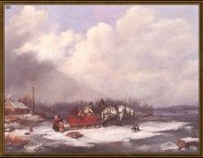 ds-cornelius krieghoff 02 l-winter landscape (1849). Krieghoff, 