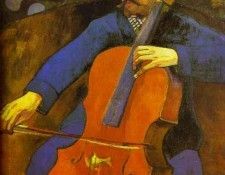 Gauguin - The Cellist (Portrait Of Upaupa Scheklud). , 
