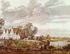 CUYP Aelbert Landscape 1640. , Aelbert