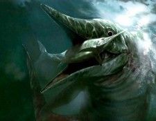 dinosaurs csg014 temnodontosaurus. ����, �����