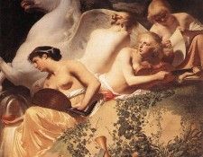 EVERDINGEN Caesar van The Four Muses With Pegasus.   