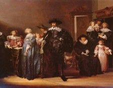 Codde Pieter (Amsterdam) 1599 to 1678 A Portrait Of THe Family Twent In An Interior SnD 1633 O P . Codde, �����