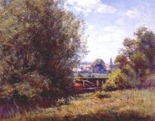 wendt landscape with bridge. 