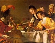 Honthorst 25Concert. Honthorst,  