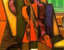 Gris Violin and guitar, 1913, 100x65.5 cm, The Colin Collect. , 