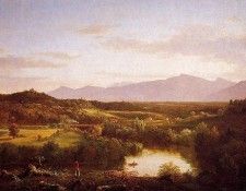 Cole Thomas River in the Catskills. , 