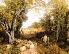 Hulme Frederick William Landscape In Wales. ,  