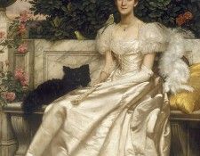 he Hon Violet Monckton with her budgerigars. �������, ������ ����