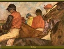 PO Degas 18 Jockeys(1881-1885). ����, �����-������-����