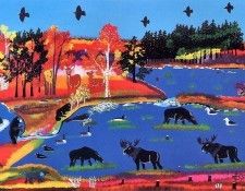 Norris, Joe - Moose in March (end. , 