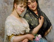 ���� �� ����� - ��� ������������ ������� [Two Venetian Women]. Blaas, ������� ��