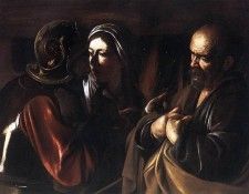 Caravaggio - The Denial Of St Peter. ,   