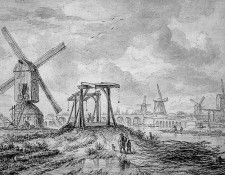 Ruysdael van Jacob View on Hogesluis Amstel Sun . ,  