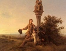 Simon Friedrich Rastende Wanderer. , 