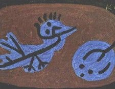 Klee Blue-bird-pumpkin, 1939, Collection Heinz Bergguen, Par. ����, �����