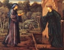 Burne-Jones - The Pilgrim at the Gate of Idleness (end. -   