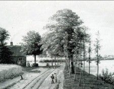 Knip Henri Country road in Meierij Sun. Knip, 