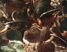 Tintoretto The Ascension detail1. , 