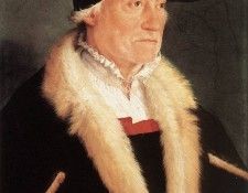 Portrait of the Cosmographer Sebastien Munster WGA. Amberger, �������