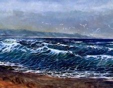 T Iliadis - The Sea (mouthpainted), De. , T