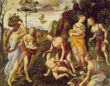 Lorenzo di Credi The Finding of Vulcan on Lemnos 1495 1505. ������, ����� ��