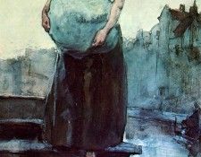 Breitner The washing woman Sun. �������� ������� ��������