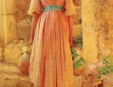 du Mond, Frank Vincent - Victorine in the Garden (end. ��-�����, ����� �������