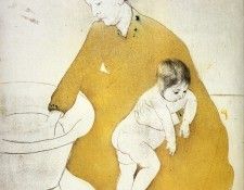 Cassatt Mary The Bath 1891.  