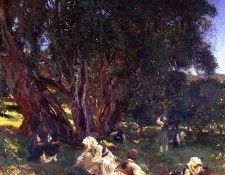 Sargent John Singer Albanian Olive Pickers. ��������, ���� ������