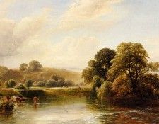 Turner George The Trent Near Ingleby. , 