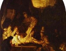 Rembrandt - The Entombment. ��������� ������� ��� ����